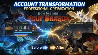Witness this amazing Rise of Berk transformation! 🐉✨️
