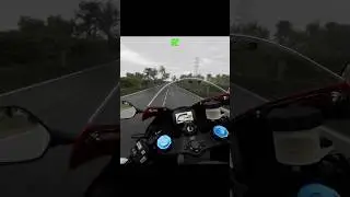 200km/h Honda CBR600cc ( Wet Ride )