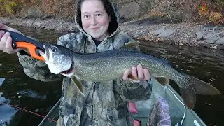 Fall Lake Trout Fishing and Peak Foliage on Raystown Lake Pennsylvania