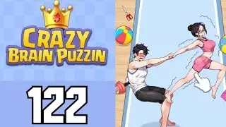 Crazy Brain Puzzle Level 122 Yoga Workout | Game Walkthrough
