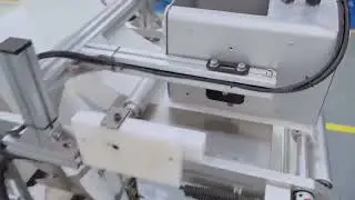 QR code printing on the outer packaging of the plastic bags, automatic guide rail printing
