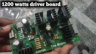1200 watt driver board | 1200 watt Amplifier driver board