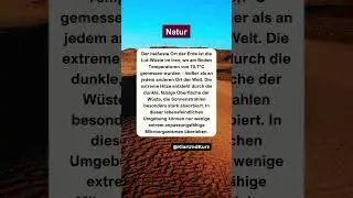 Die Lut-W&uuml;ste im Iran ist der hei&szlig;este Ort der Welt! #natur