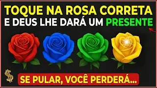 🙌✨ ELE DIZ: Esta rosa traz a bênção divina! Toque nela e prospere a partir de agora 🌹