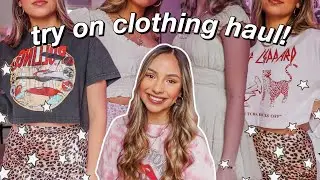 HUGE SPRING TRY-ON CLOTHING HAUL! ft. Princess Polly
