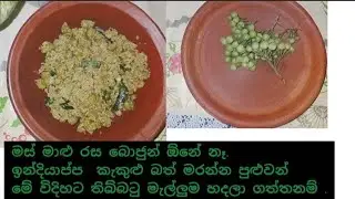 තිබ්බටු මේ විදිහට හදල ටොප් බඩ පිරෙන්න බත් කන්න.