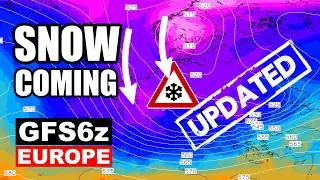 Europe: Winter returns with heavy snow, frost and traffic chaos GFS update 14.02.2026