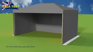 4m x 6m How To Erect A Grey Gala Tent Pro-50 Gala Shade Gazebo Assembly Instructions