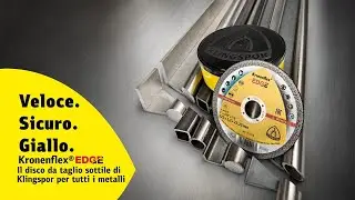 Ideale per QUALSIASI metallo! Taglio veloce e lunga durata! - Kronenflex® EDGE SPECIAL | Klingspor