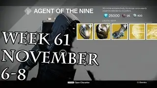 Destiny Xur Location Week 61- Exotic Armor and Exotic Weapon for 11/6-11/8!