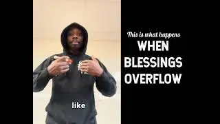 An OVERFLOW 🌊of Blessings🙏🏿🥹#wrexxworld