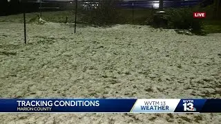 Snow and rain: Winter storm impacts Alabama