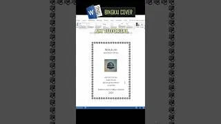 cara buat bingkai cover di Microsoft Word #office #belajarkomputer #fypシ #tipsword #msword #frame