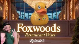Foxwoods Restaurant Wars - Sugar Factory vs Wahlburgers! 🍔