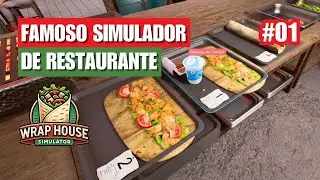 MUITO TRABALHO NESSE SIMULADOR #01 - Wrap House Simulator | Gameplay BR