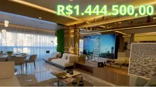 LINDO APARTAMENTO ALTO LUXO NO BROOKLIN SP! #ALTOPADRÃO