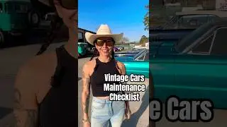 Own a vintage muscle car? Grab @MoMuscleCars vintage car maintenance checklist. Don&rsquo;t miss it! 🔧