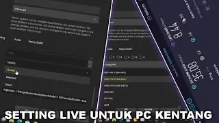 CARA LIVE STREAMING UNTUK PC KENTANG/LAPTOP KENTANG LOW 2024