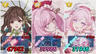 MA EX: SSS Pishacha (47952), SSS MHT-3B (39986), Alien Guard (31946) - HI3 8.5 (Week 3)