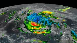 Satellite Analyzes Rainfall in Hurricanes Maria, Jose