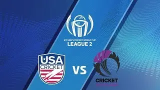 ICC Men's Cricket World Cup League 2 2019- USA vs SCOTLAND