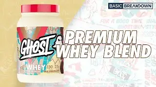 Ghost Whey Protein Powder Supplement Review | Basic Breakdown