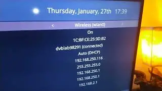 TVIP TV box WIFI setup