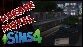 Horror Motel Sims 4 Speed Build |No Talking