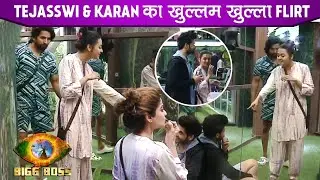 Bigg Boss 15 Live Update: Karan Kundrra Openly Flirts With Tejasswi Cant Stop Praising Her Beauty