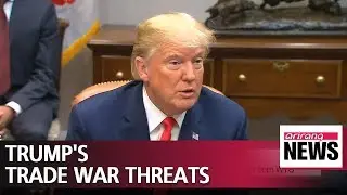 Asian stocks under pressure by Trump's trade war threats