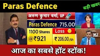 Paras Defence share latest news 🔴 Paras Defence share today update, market and fundamental analysis