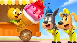 🍦 Cardboard Ice Cream Truck Story 🚚 | Do You Know the Muffin Man?  | Nursery Rhyme for kids