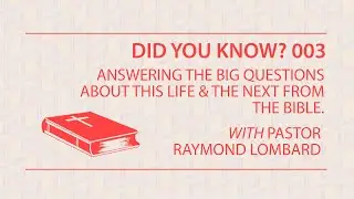 DID YOU KNOW? 003 - Should NT believers still tithe today?