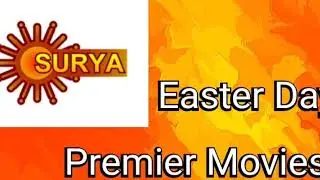 Surya Tv Easter Day Premier Movies | Surya Tv movies | April-01-2018