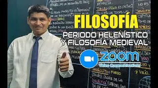 FILOSOFÍA - Periodo helenístico y filosofía medieval [ZOOM]
