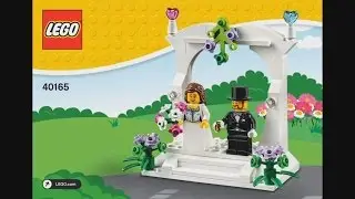 LEGO Creator 40165 Wedding Favour Set 2016 - instruction timelapse
