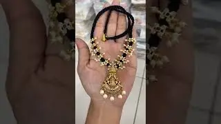 Traditional black thread necklace #shorts # onlineshopping #necklace #black