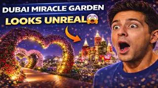 World&rsquo;s Most Beautiful Garden at Night 🌙 Dubai Miracle Garden