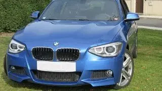 BMW 118i 170 S&eacute;rie 1 Pack M Sport Design 118 i F20 zero stress auto bordeaux