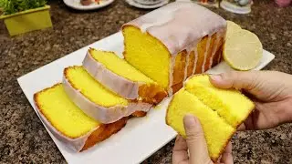 Ye Cake apko kisi Bakery pe nahi milega | Tea Cake | Lemon Tea Cake By Tasty Food With Maria