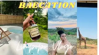 BAECATION VLOG|PACK WITH ME|GAME DRIVE|AIRBNB TOUR| MOUNTAIN DINNER|WATER PARK