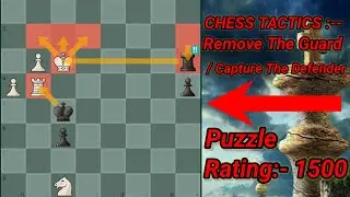 Chess Tactics #1 :- Remove The Guard | Full Covered in Diff. Rating Tyres 900-2200#chess #mikhailtal