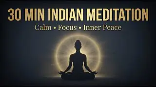 30 Minutes Indian Meditation Music 🕉️ Deep Calm, Focus & Inner Peace