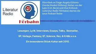 Histothek on Stage: Angela K&uuml;hnen (Gerda Henkel Stiftung), Stefan von der Lahr (C.H. Beck) und...