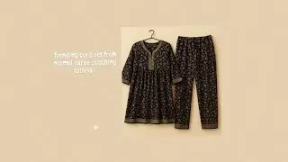 Trending Cord Set from Normal Saree | Full Stitching Tutorial | Easy Sewing for Beginners