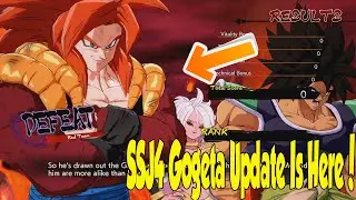 Fighterz SSJ4 Gogeta Update Is Here & How To Play Him Early!