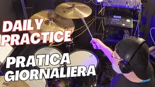 DIARIO DI STUDIO ALLA BATTERIA | Pratica Quotidiana 3 | EFNOTE Pro 500X