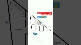 Triangular plot home design #shorts