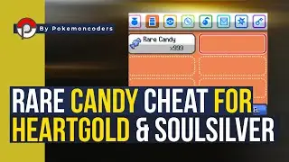 Rare Candy Cheat for Pokemon HeartGold and Soul Silver - 100% Working Cheat