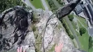 H&auml;ngender Stein, N&uuml;ziders (Austria)